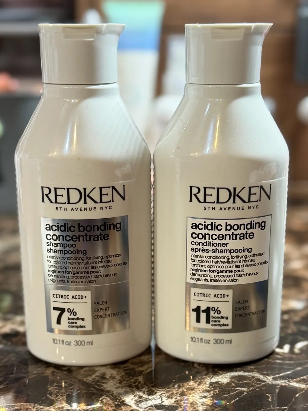 REDKEN ACIDIC BONDING CONCENTRATE DUO Shampoo & Conditioner 10.1oz EACH